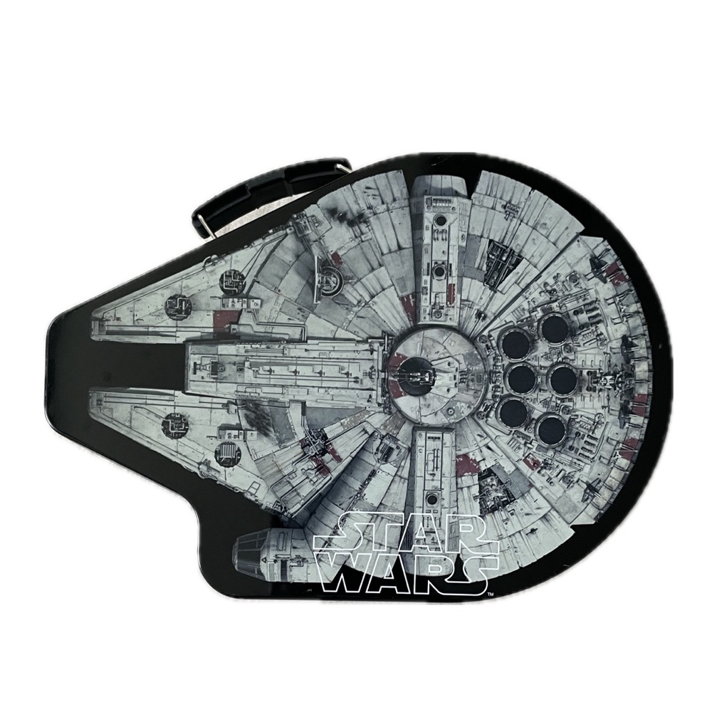 millennium falcon lunch box tin